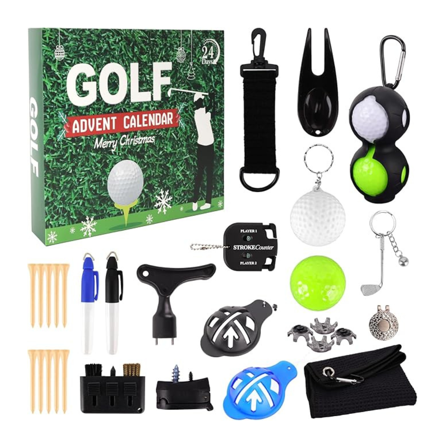 Calendario de adviento de Golf